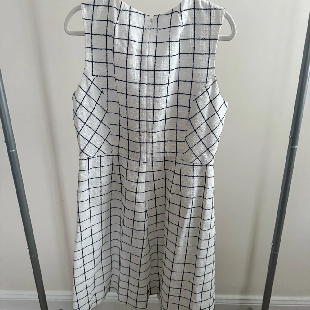 J.Crew Checkered Sleeveless Dress - Picture 2 of 2